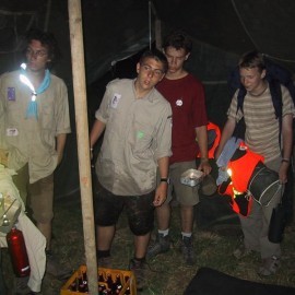 Givers 3-daagse - de tent - Scouts en Gidsen Zaventem 